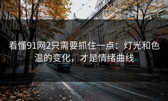 看懂91网2只需要抓住一点：灯光和色温的变化，才是情绪曲线