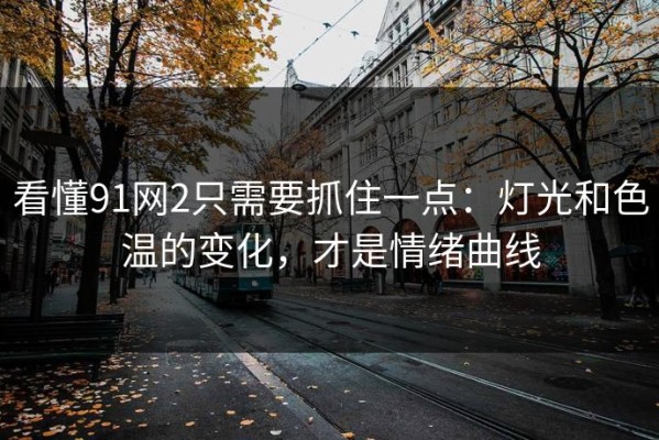 看懂91网2只需要抓住一点：灯光和色温的变化，才是情绪曲线