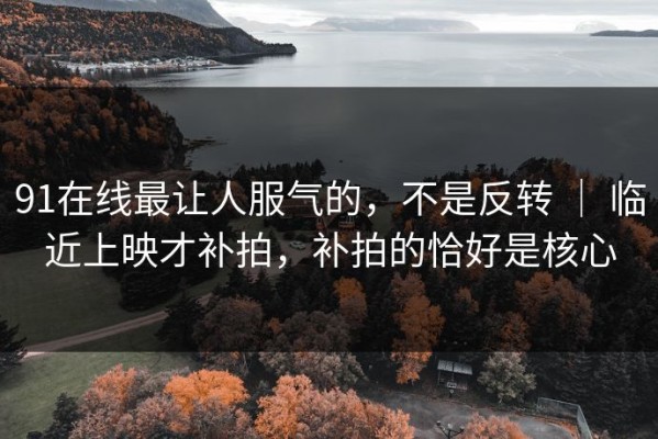 91在线最让人服气的，不是反转 ｜ 临近上映才补拍，补拍的恰好是核心